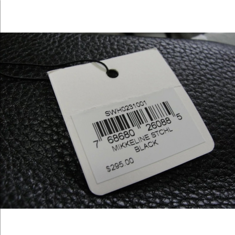 SKAGEN MIKKELINE LEATHER SATCHEL, NWT - Picture 6 of 7